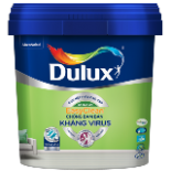 Dulux Easyclean chống bám bẩn kháng virus bề mặt mờ E016M  - 15 lít